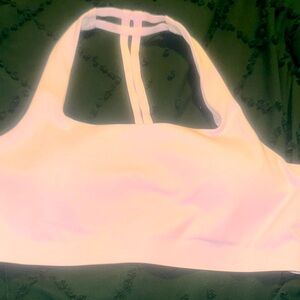 Lululemon Athletica baby pink Racerback Sports Bra